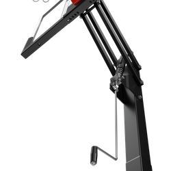 Баскетбольная стационарная стойка, акрил Spalding 54 " Gold In-Ground