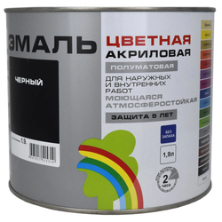 Радуга Colors ВДАК 220 черный (1,9л)