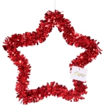 Украшение фольгированное «Звездочка» 32 см, красный