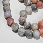 Агат Ботсвана персиковый, шар 10,4мм