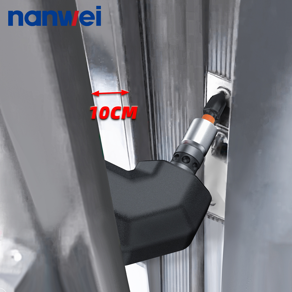 Аккумуляторная дрель Nanwei с бесщеточным двигателем и сменными головками 4 в 1, 20 В NW-D8219P