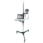 Стойка KUPO 390MH STEEL COLUMN ROLLER STAND на колесах