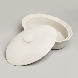 ФОРМА ДЛЯ ЗАПЕКАНИЯ С КРЫШКОЙ BEIGE 33*24*8/13СМ 2000 МЛ