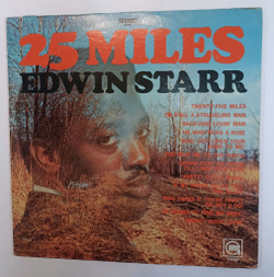 Винтажная виниловая пластинка LP Edwin Starr 25 Miles (USA 1969)