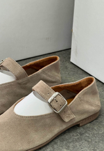 Туфли // Lucy // Beige // Suede