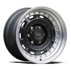 Диск колёсный литой BLACK MUD M580C R17 8,5 ET0 Matte Black / Machined Lip