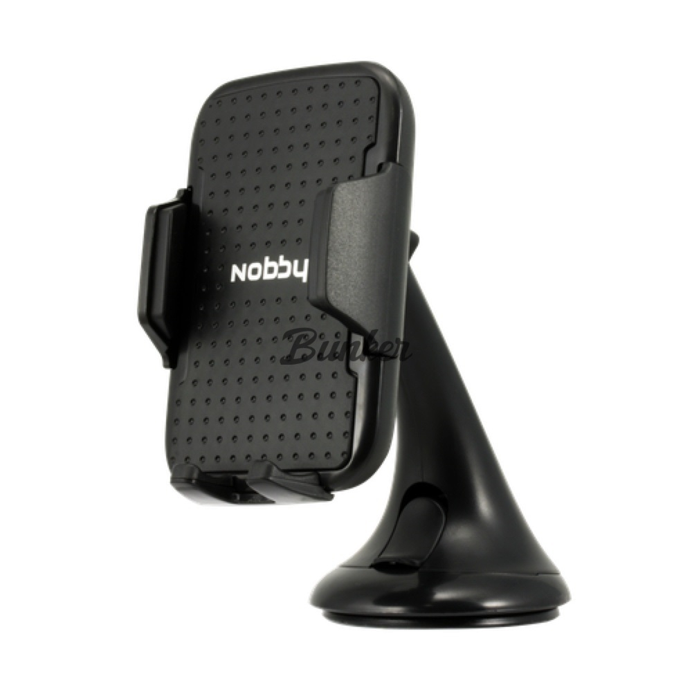Держатель Nobby Practic NBP-WH-10-01, на стекло/торпедо/присоска, с функцией беспроводной зарядки Qi