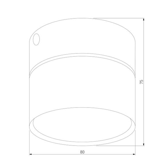 Потолочный светильник TK Lighting 3390 Space White