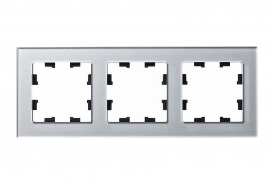 Рамка 3-м AtlasDesign Nature стекло алюм. SE ATN320303