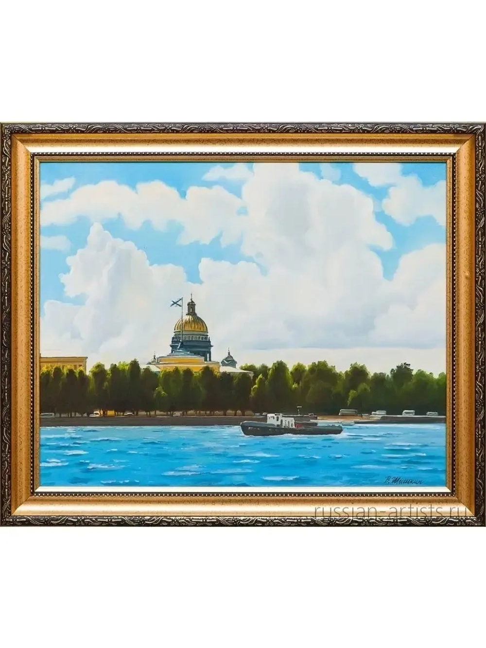 Картина маслом Солнечный день Шишкин