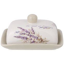 МАСЛЕНКА AGNESS "ДУША ПРОВАНСА" 17*12,5*9 СМ (КОР=32ШТ.)