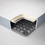 Пружинный матрас - VESTMARKA IKEA/ ВЕСТМАРКА ИКЕА,  200х80 см, белый/серый