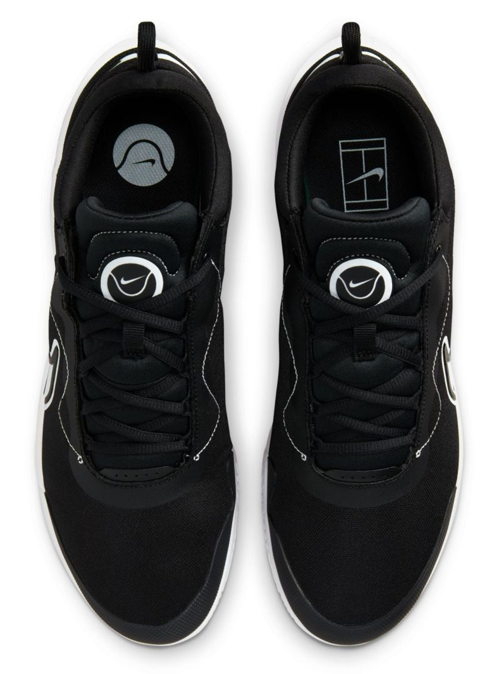 Мужские кроссовки теннисные Nike Zoom Court Pro Clay - черный