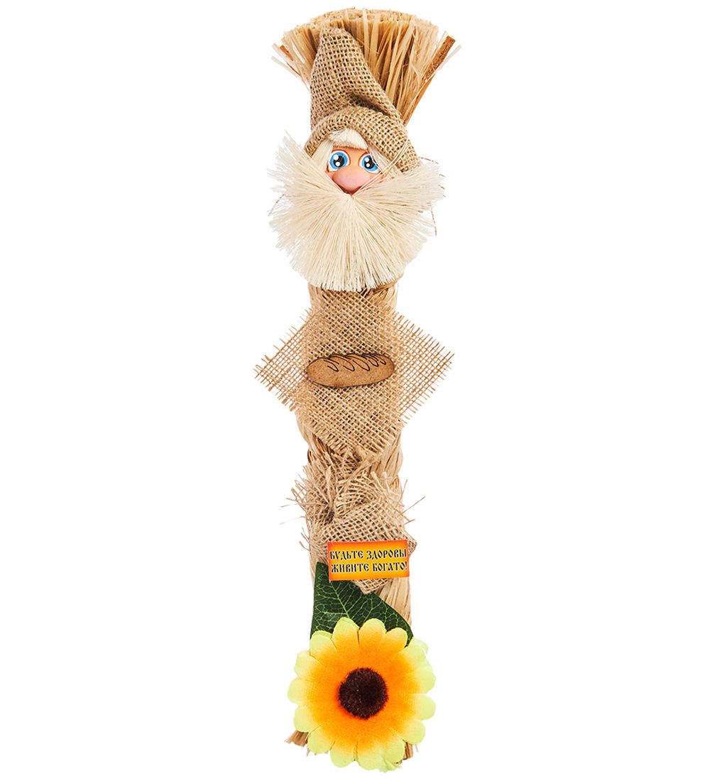 DO-097 Домовой-оберег Коса в льняном колпаке