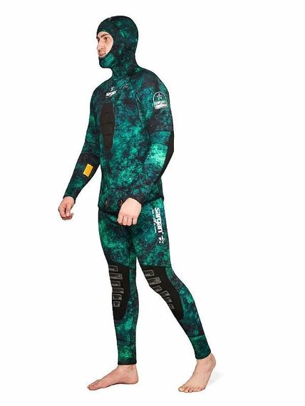 Гидрокостюм Sargan Миметик Сивуч Про камуфляж GalaxyAPE/08 9 мм