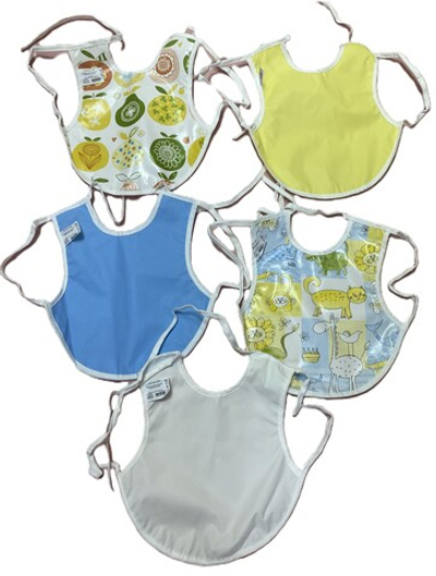 Нагрудник (фартук) большой из клеенки на завязках и с креплениями на плечи