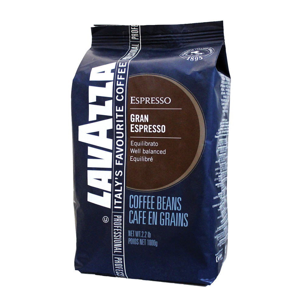 Кофе в зернах LAVAZZA «Gran Espresso» 1 кг, ИТАЛИЯ