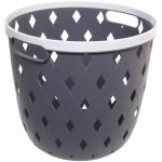 Корзина для хранения «Эрида» серая 30х27см