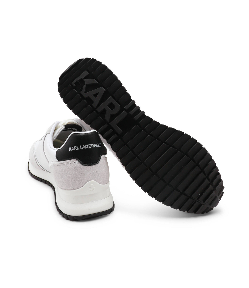 Кожаные кроссовки velocitor ii plexikonic Karl Lagerfeld - белый(KL52932)