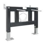 Унитаз подвесной Abber Bequem AC1108P-AC0101P белый, с крышкой микролифт, с инсталляцией, безободковый