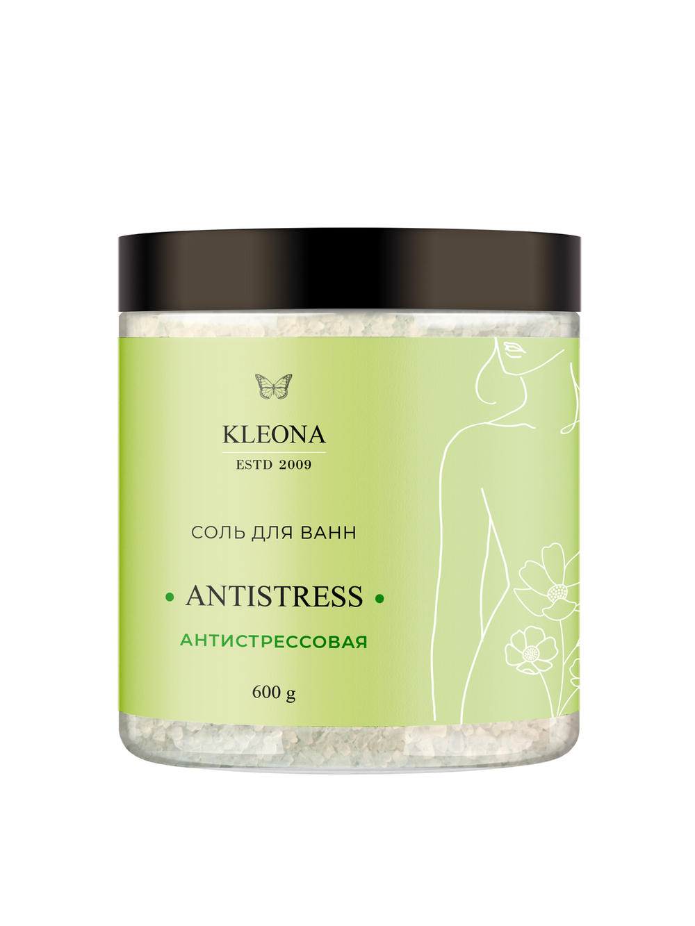 Соль для ванн Kleona "Антистресс" 600 г