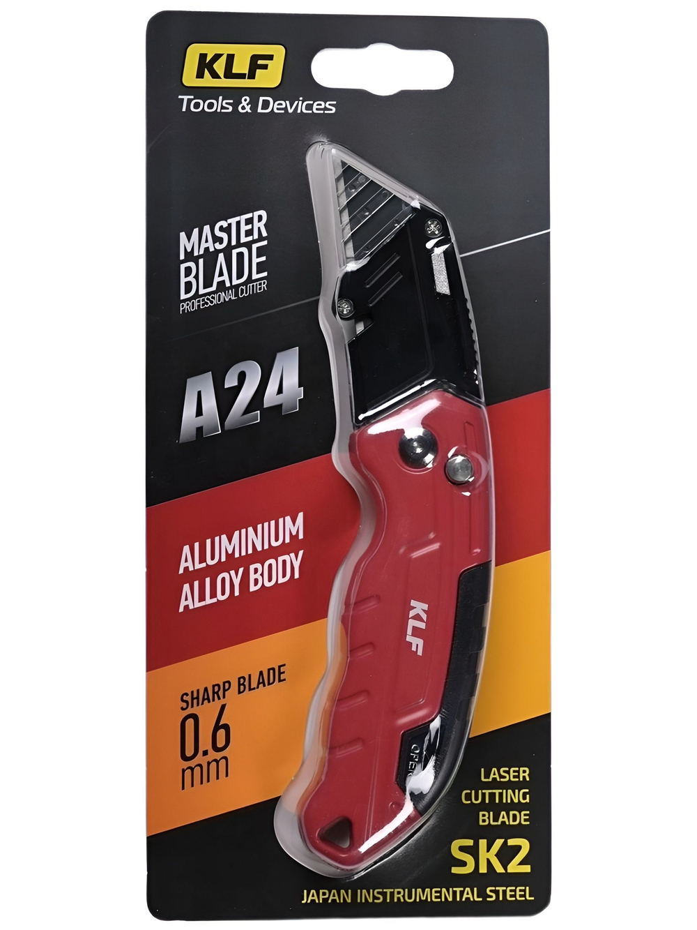 Нож канцелярский masterblade A24 строительно монтажный FD-793