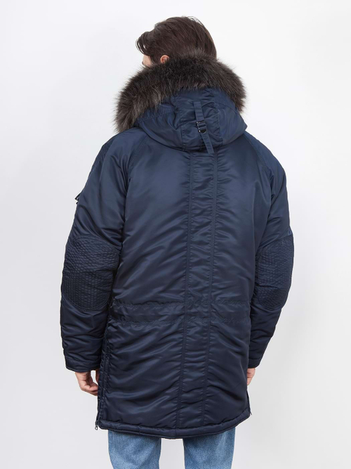 Куртка мужская зимняя Apolloget Everest (т.синий/оранжевый - r.blue/orange)