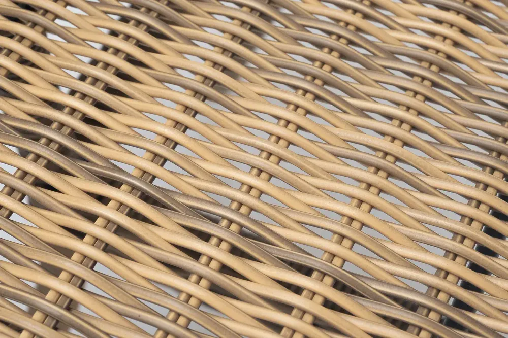 "Латте" плетеный стол из искусственного ротанга 140х80см, цвет соломенный