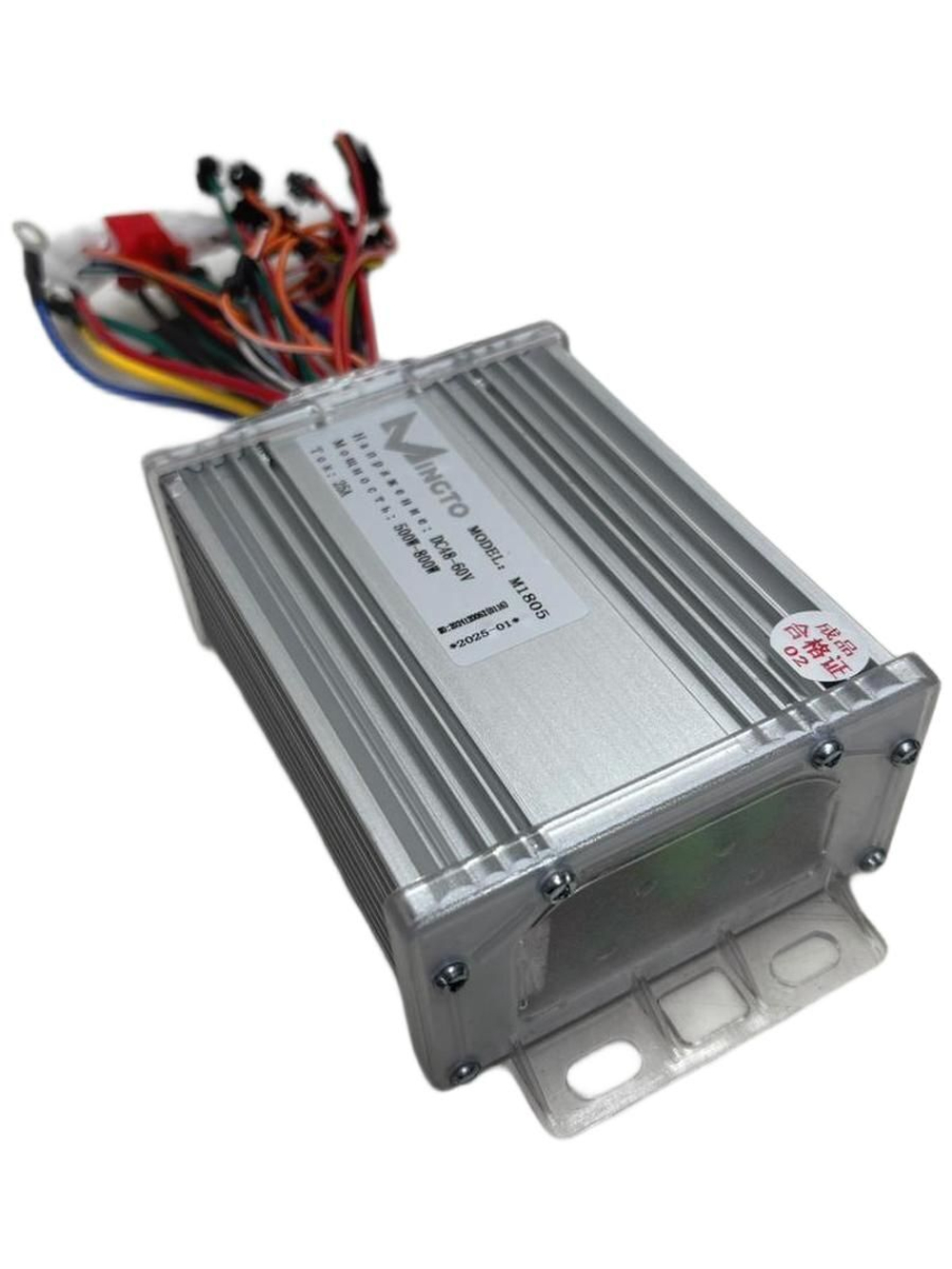 Контроллер 48-60V 25A 500-800W для электровелосипеда