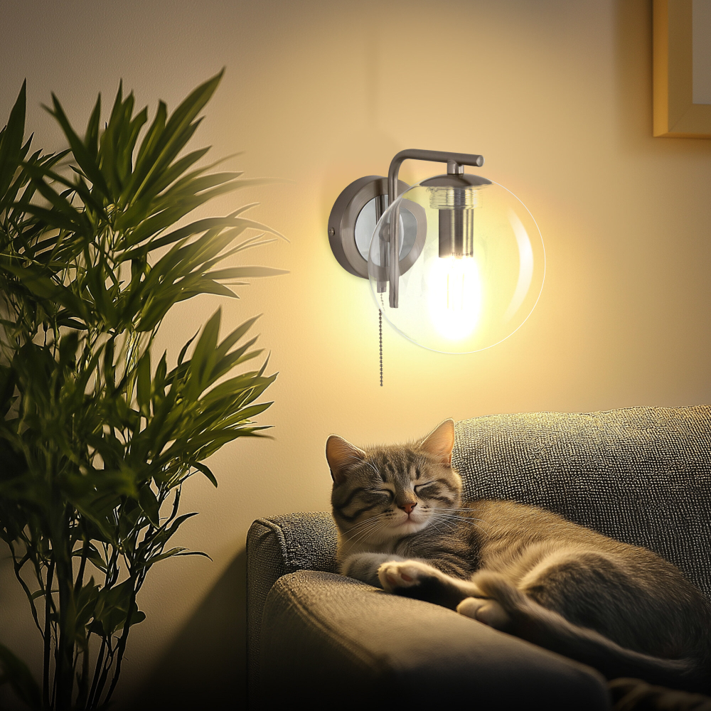 Citilux Томми CL102311 Бра с выключателем Матовый Хром