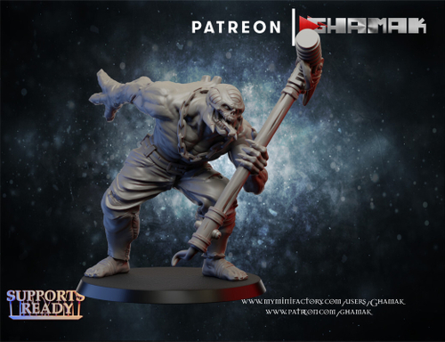 Genestealer Cults  Abominant Отродье №1 миниатюра для dnd, днд, pathfinder, фентези, Настольная игра, НРИ, Варгейм, РПГ