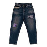 YOONEDE джинсы "DOUBLE BANDANA"