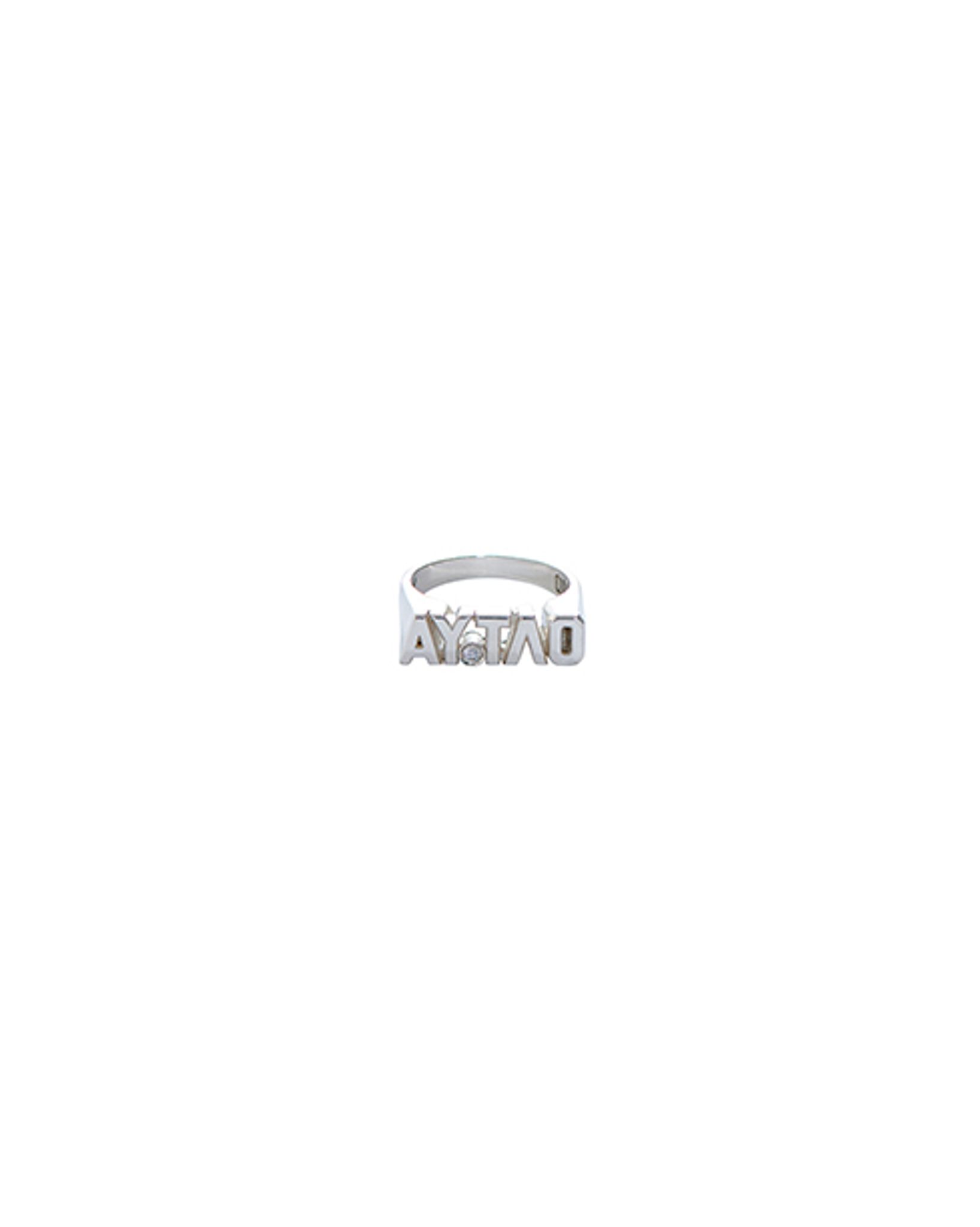 Silver Logo Ring
