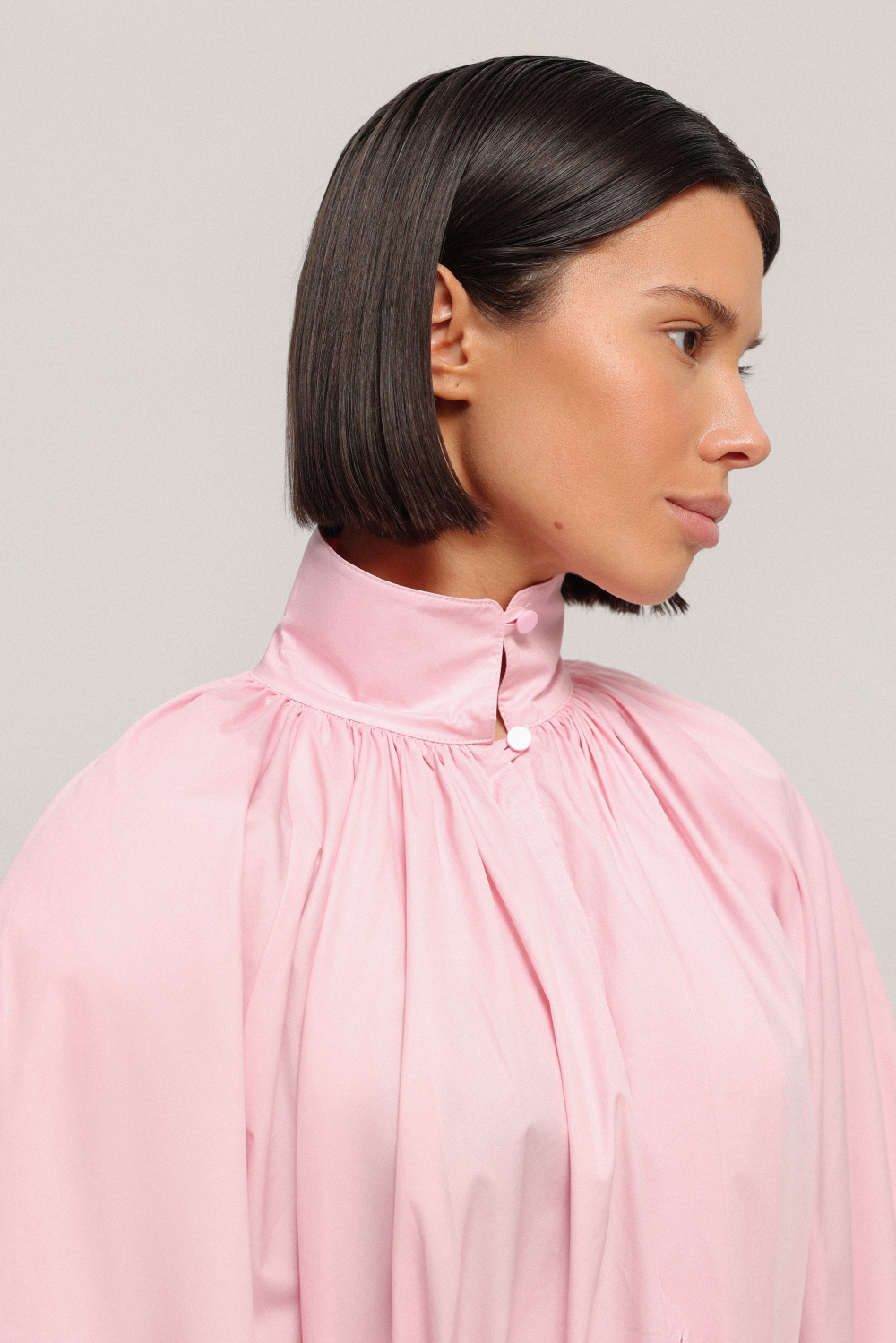 Блуза со съёмными манжетами