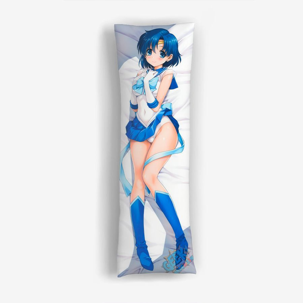 Дакимакура "Сеилор Меркурий / Sailor Mercury" 18+