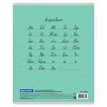 Тетрадь 12 л. BRAUBERG "КЛАССИКА NEW" косая линия с дополнительной горизонтальной, обложка картон, ЗЕЛЕНАЯ, 105687