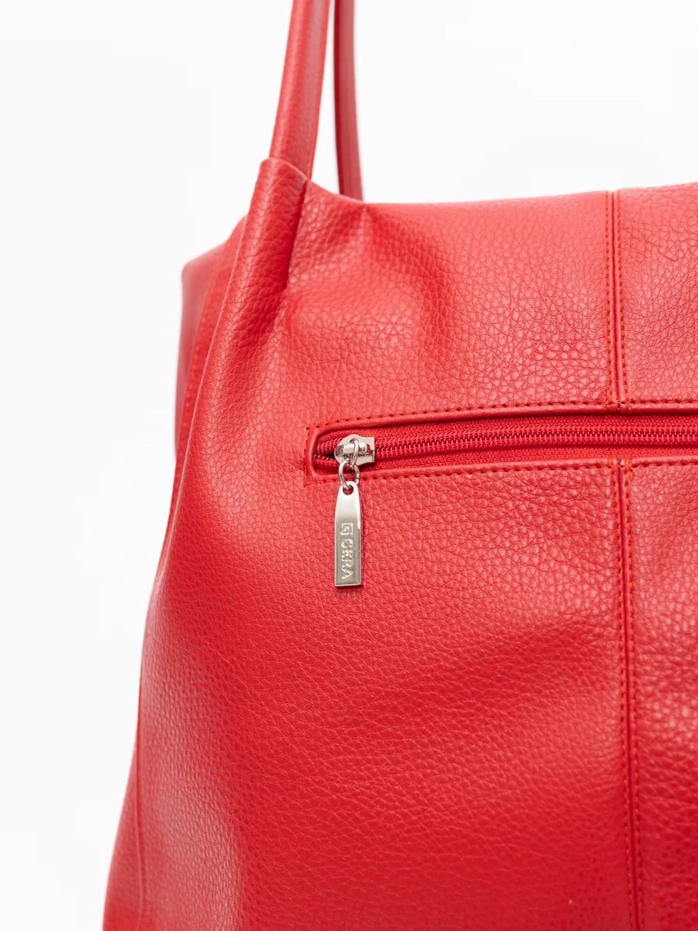 Сумка большая через плечо шоппер мешок