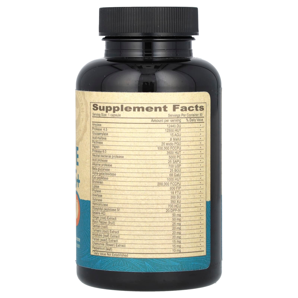 Deva, Веганские пищеварительные ферменты, 90 веганских капсул