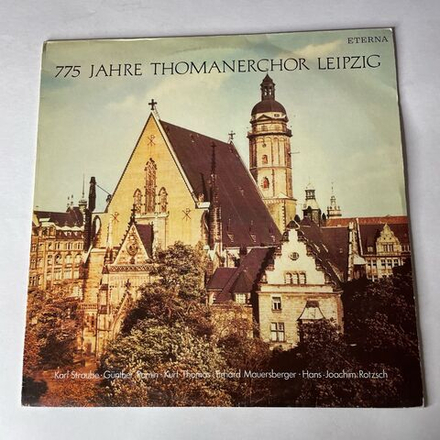 Винтажная виниловая пластинка LP Thomanerchor Томанерхор Хор Мальчиков, 775 Jahre Thomanerchor Leipzig (ГДР 1987)