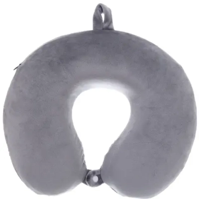 Подушка дорожная «TRIP - Comfort», мемори-эффект, цвет графит