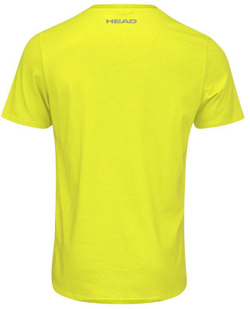 Теннисная футболка Head Club Basic T-Shirt - yellow