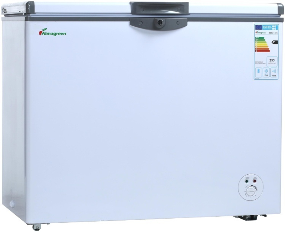 Морозильник Almagreen 275  л белый