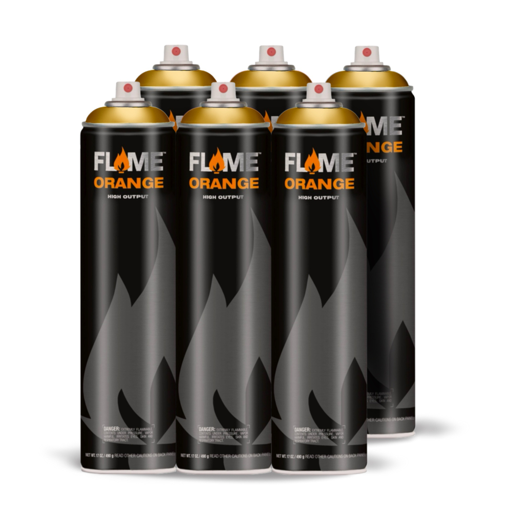 Комплект FLAME 600мл - (ящик золота)