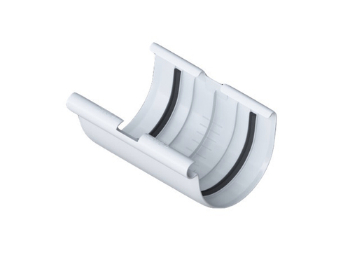 Муфта желоба Элит Белый