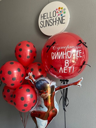 Набор шаров Леди Баг
