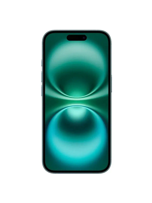 Смартфон Apple iPhone 16 128Gb бирюзовый; Nano-SIM+eSIM