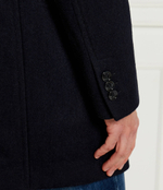 Шерстяное пальто 2в1 Hechter Paris - темно-синий(45014-142270)