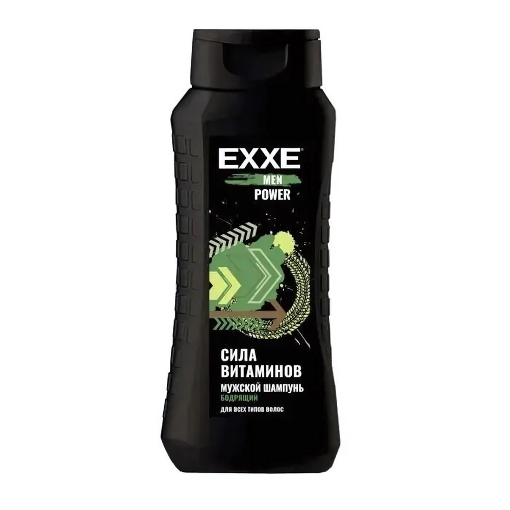 Шампунь мужской Бодрящий POWER EXXE MEN, 400 мл