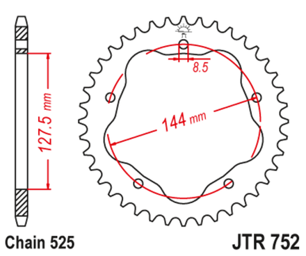 Звезда JTR752.43