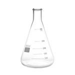 Колба коническая, 3000 мл, узкое горло